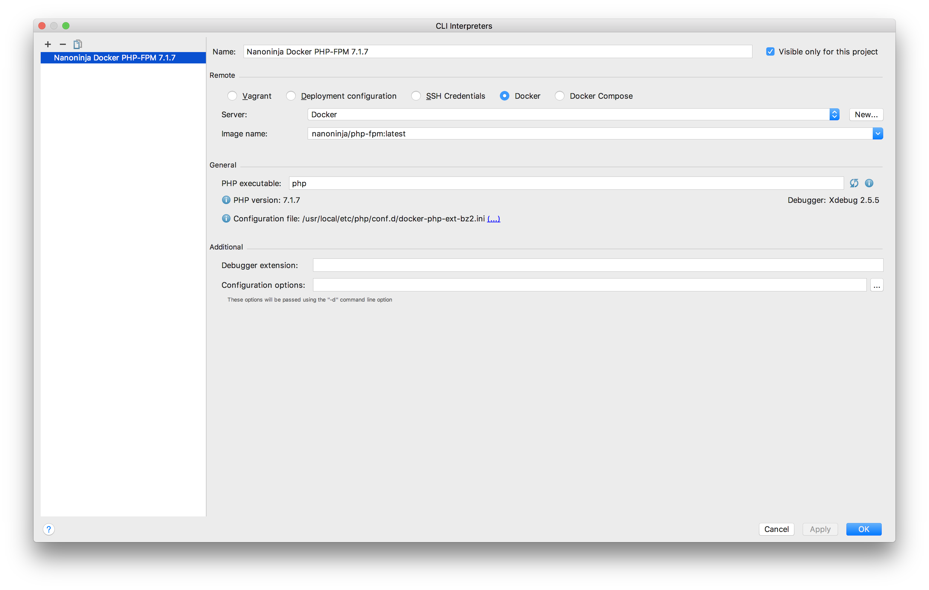 Add PHP CLI Interpreter